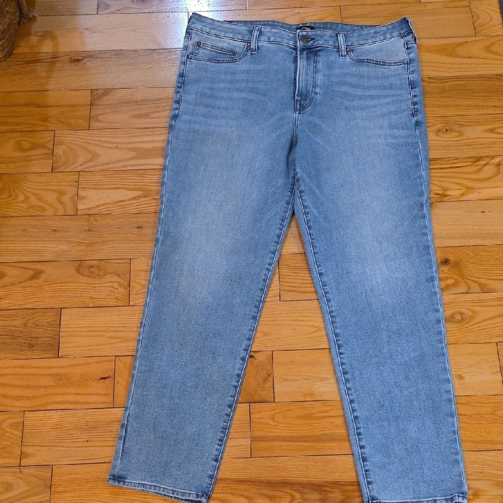 Express Light Blue Denim Men Pants